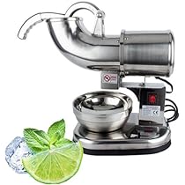 電動かき氷機 フルステンレス アイスクラッシャー かき氷機 電動 STZY